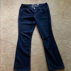 Seven7 slim bootcut jeans
